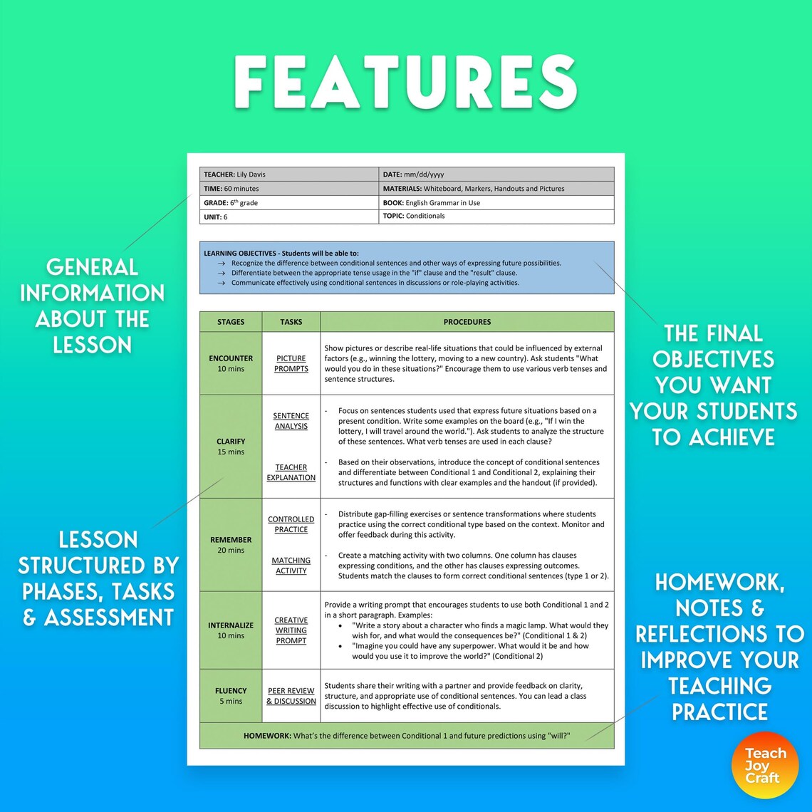 Editable Lesson Plan Template for 8 Models in MS Word and Google Docs ...