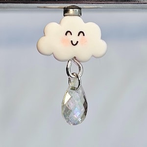 Scharnier Aufhängung Wolken | Handmade Scharnier Kopf | Türscharnier Topper | Einzigartige Housewarming Geschenkidee