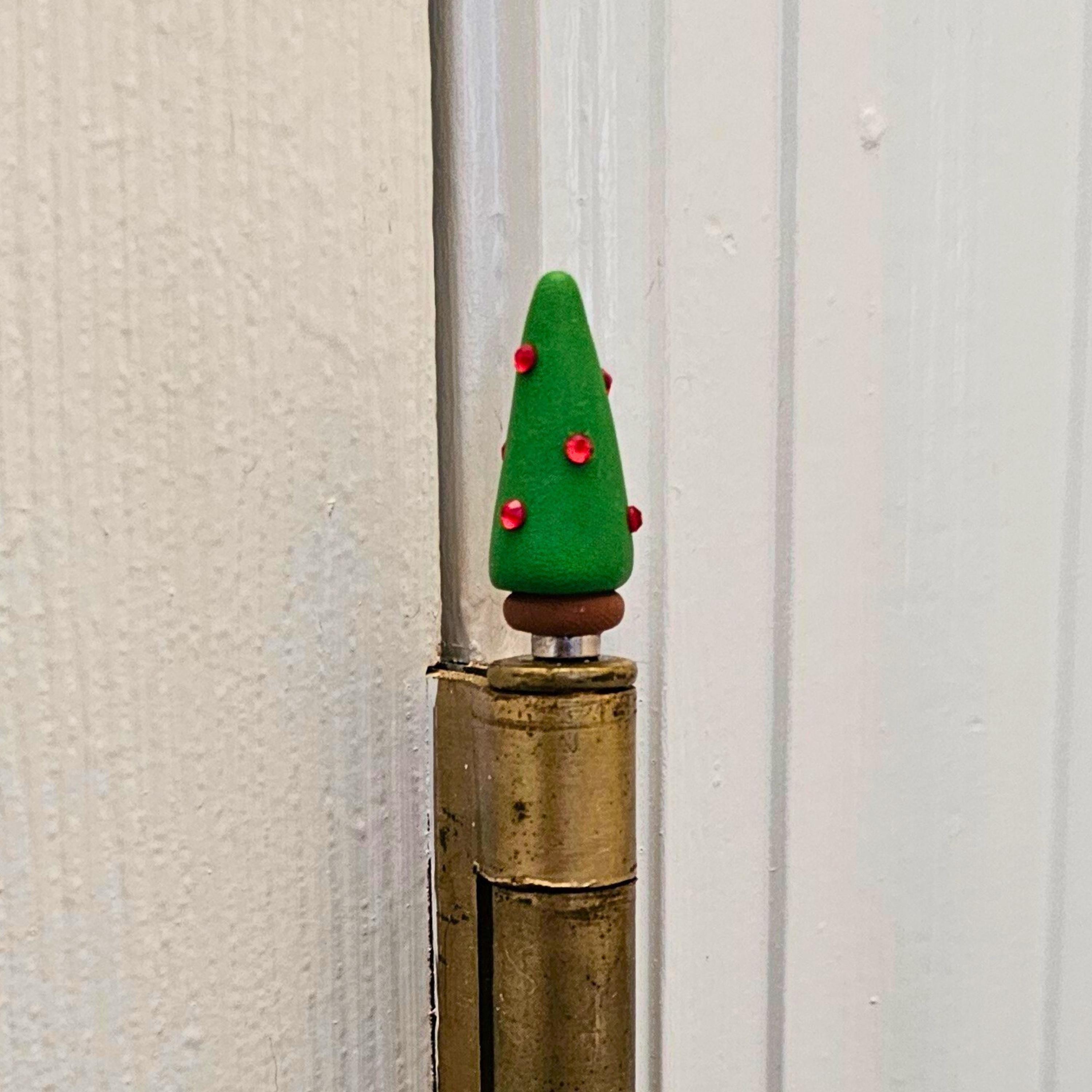 Christmas Tree Hinge Head | Handmade Hinge Head | Door Hinge Topper ...