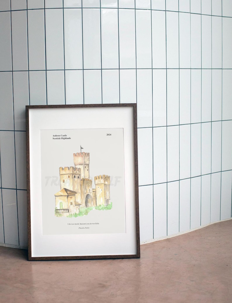 The Traitors Print i Do Too Much Because You Do Too Little Iconic Quote