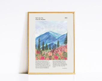 Salt Lake City Print | Hot Mic Moment | Lisa
