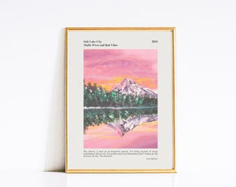 Salt Lake City Print | Lisa