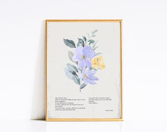 Funny Gabby Windey Quote Print | Floral Prints | I have business hours | Cubicle Decor