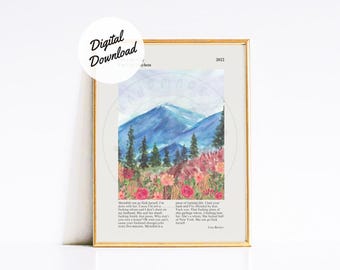 RHOSLC Quote Art Print | Lisa Barlow | Hot Mic Moment  (Digital Download)