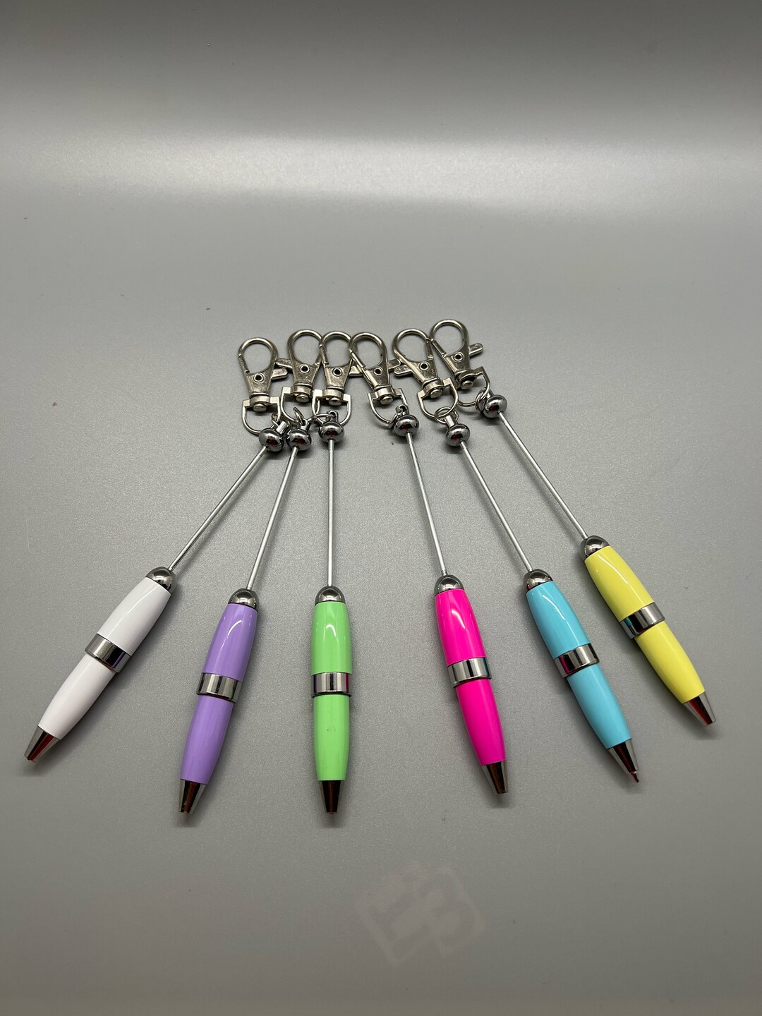 Mini Beadable Keychain Pen DIY Ideas Gift Ideas Teacher Nurse ...