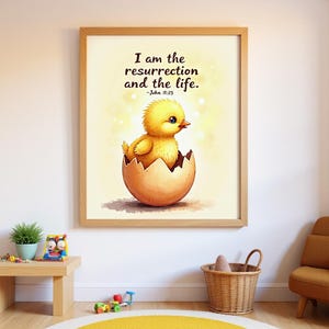 Conjunto de arte mural con versículos bíblicos para niños (más de 50 impresiones, descarga digital instantánea)