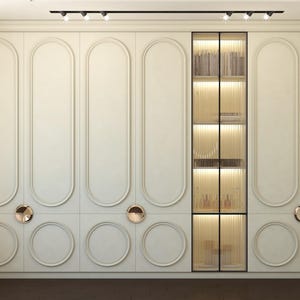 Bedroom Design, Wardrobe Design, Residential Design, 3D Modelling, 3D Rendering, e Design Services, Interior Design, Bedroom 3D Rendering