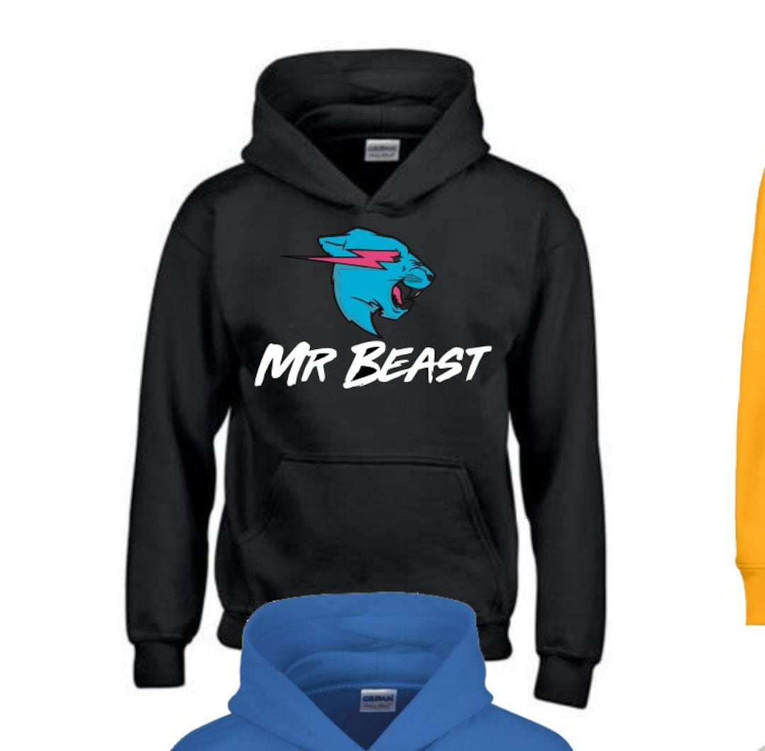 Mr Beast Hoodie Kids Adults