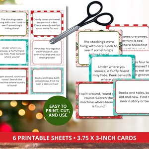 Christmas Elf Scavenger Hunt, Printable Elf Game, Holiday Scavenger ...