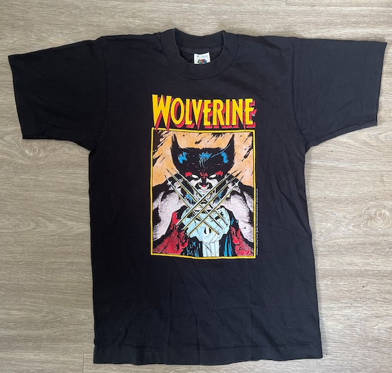 Vintage 1989 Marvel Comics Wolverine X Punisher T… - image 1