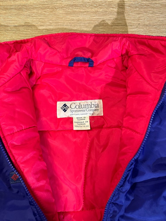 Vintage 1990s Columbia Purple Winter Outer Puffer… - image 5