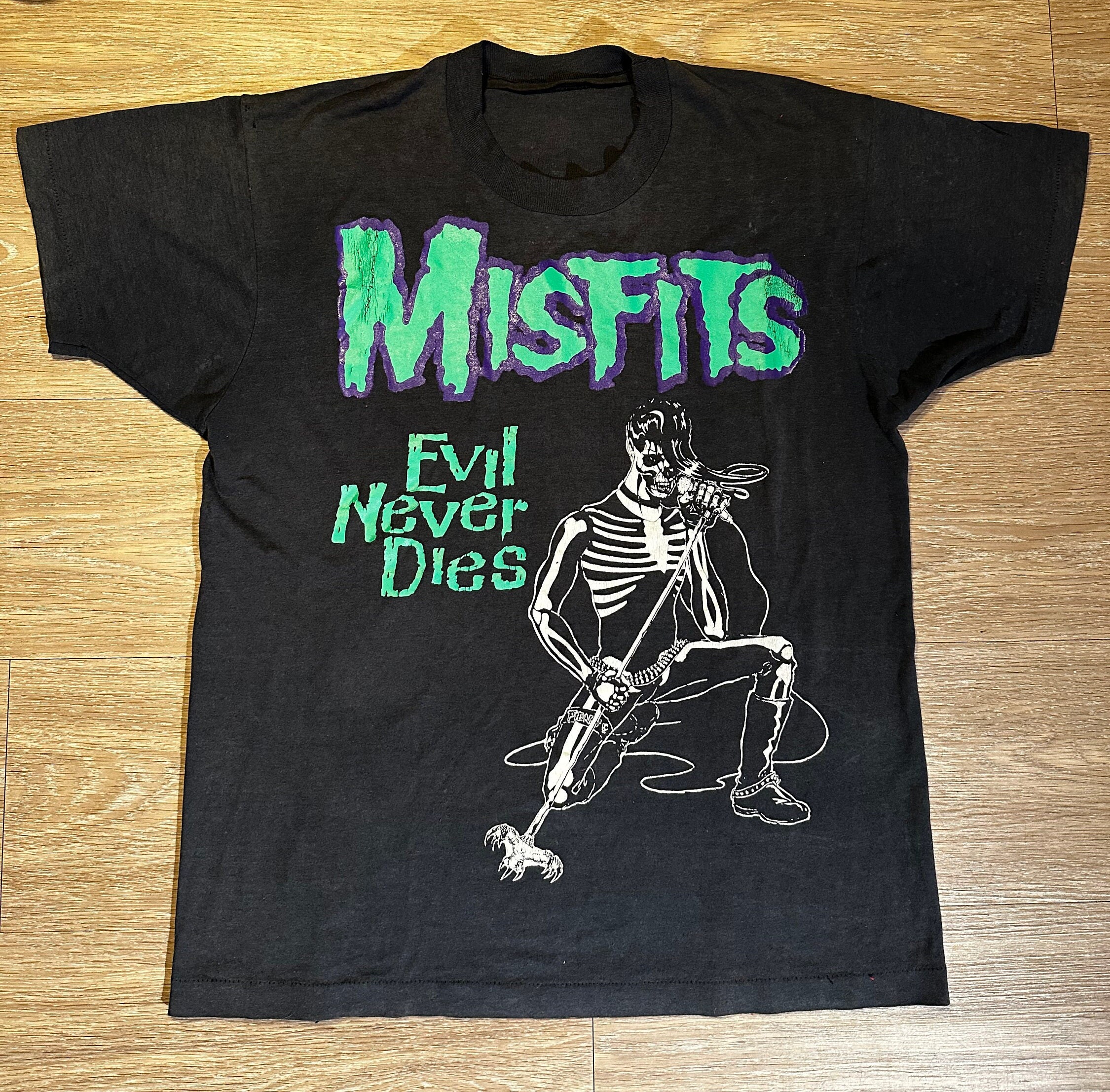 Vintage 1980s MISFITS Evil Never Dies Legacy of Brutality