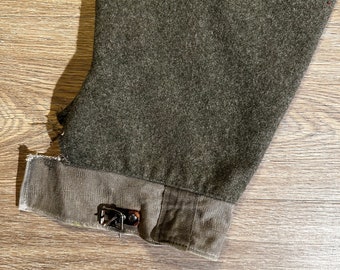 パンツ swedish army 1945 Vintage 1945 WWII Swedish Army Military Wool Cargo Pocket