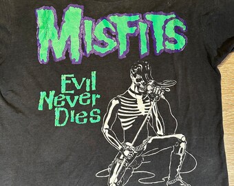 Vintage 1980s MISFITS Evil Never Dies Legacy of Brutality
