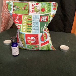 Grinch Therapuetic Rice Bag