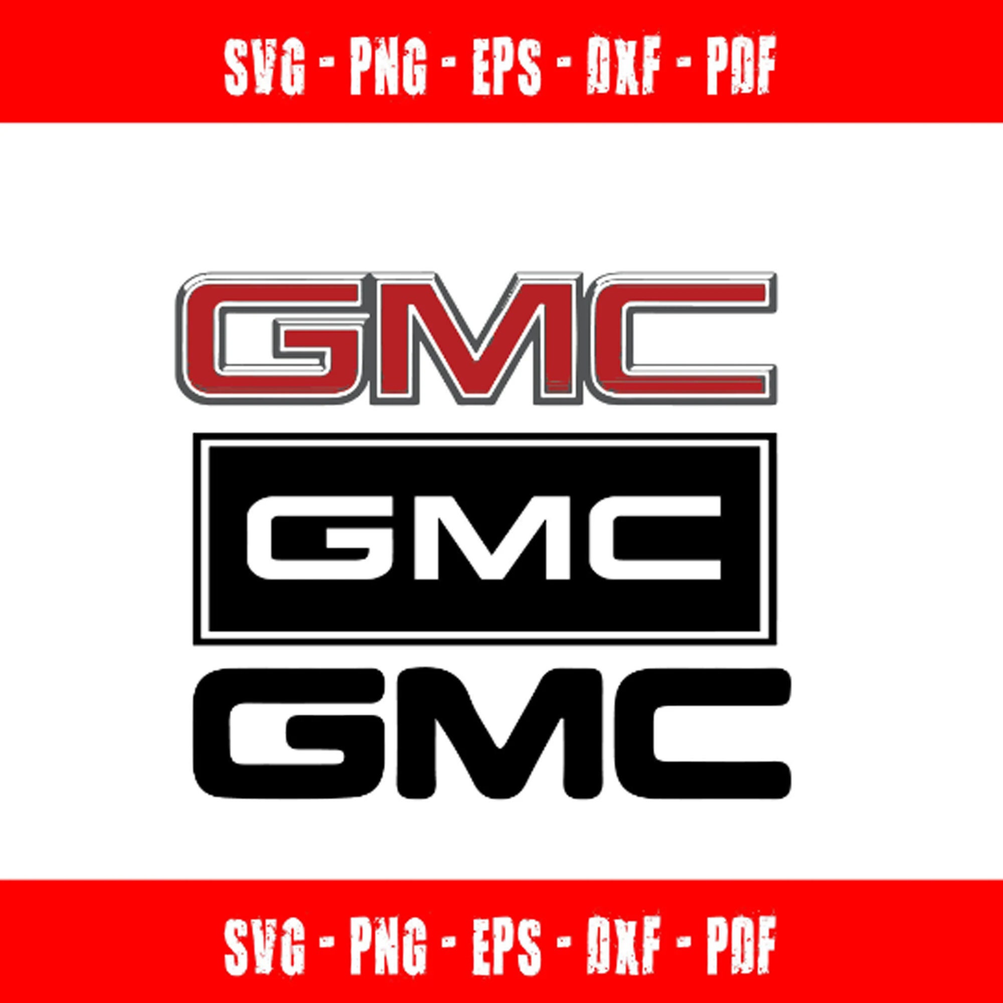 GMC Car Logo Png Pdf Eps Dxf Svg Cricut Cut File Instant - Etsy