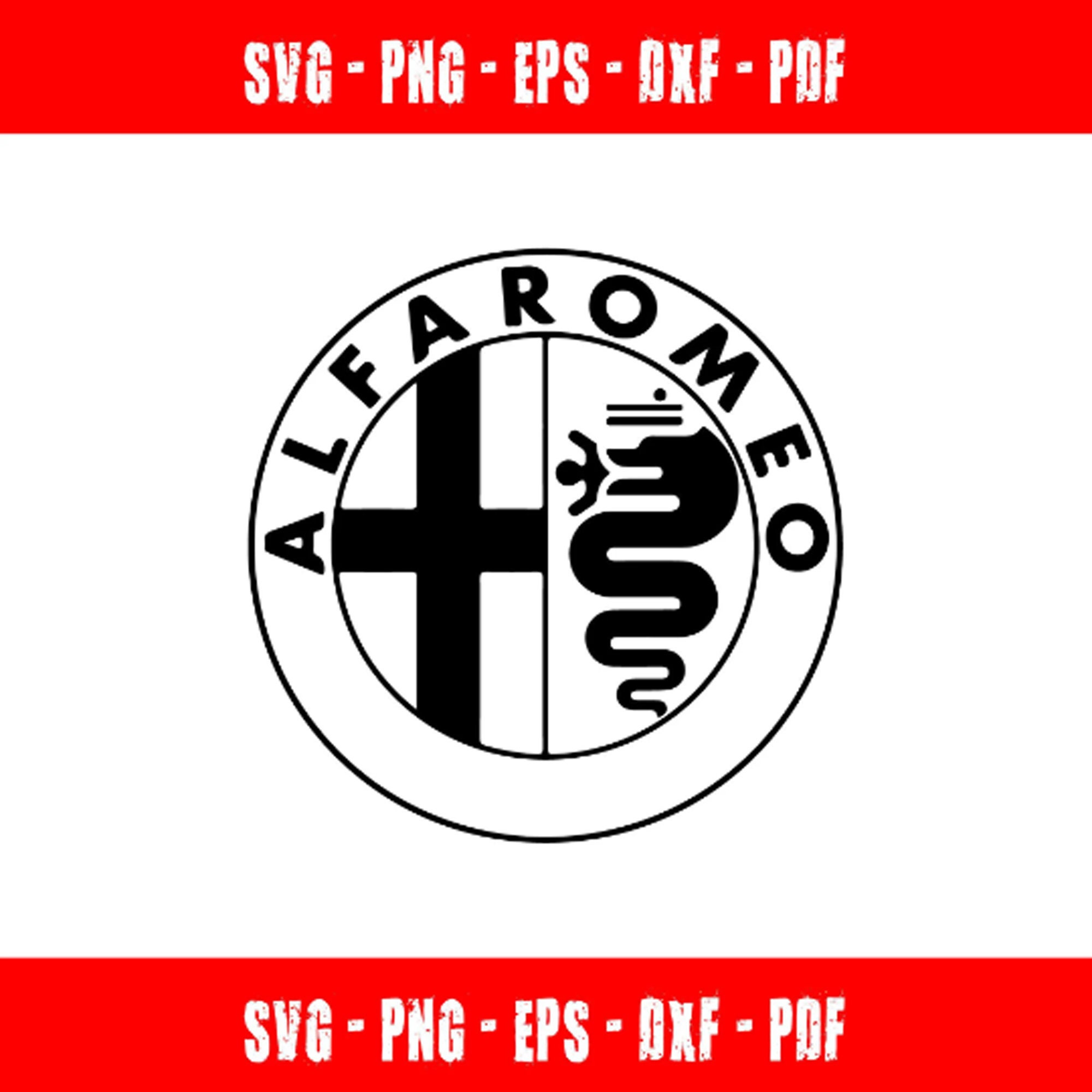 Alfa Romeo Svg - Etsy Hong Kong