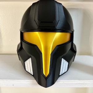 Helldivers 2 Champions of the People Helmet Raw Print