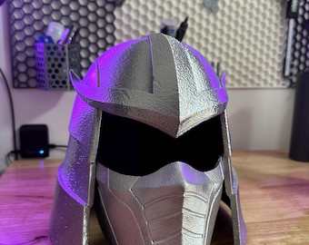 Shredder Cosplay 3D Printed Wearable Helmet