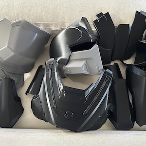 Hero of the Federation Helmet and Armor Cosplay 3D Printed