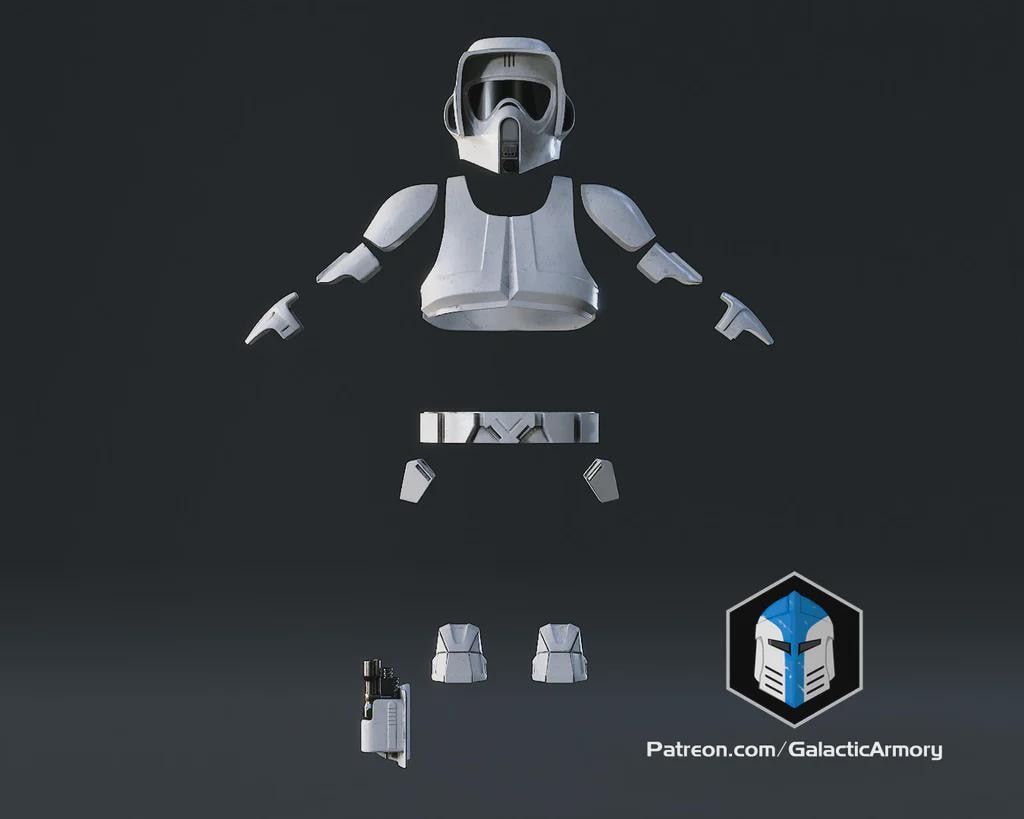 Starwars Scout Trooper - Etsy