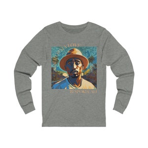 California Love - BespeieCali Original Design - Unisex Jersey Langarm T-Shirt