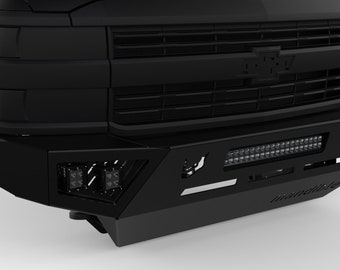 15-19 Chevy 2500/3500 Front Bumper - DXF/PDF Build Files ONLY