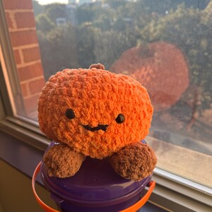 Crochet Jellycat-Inspired Pumpkin