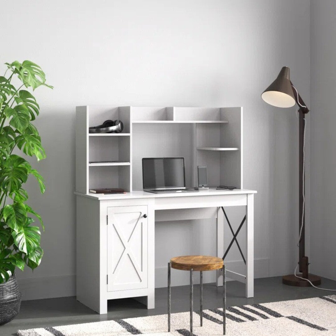 Modern Farmhouse Desk Office Desk Home Office Office - Etsy