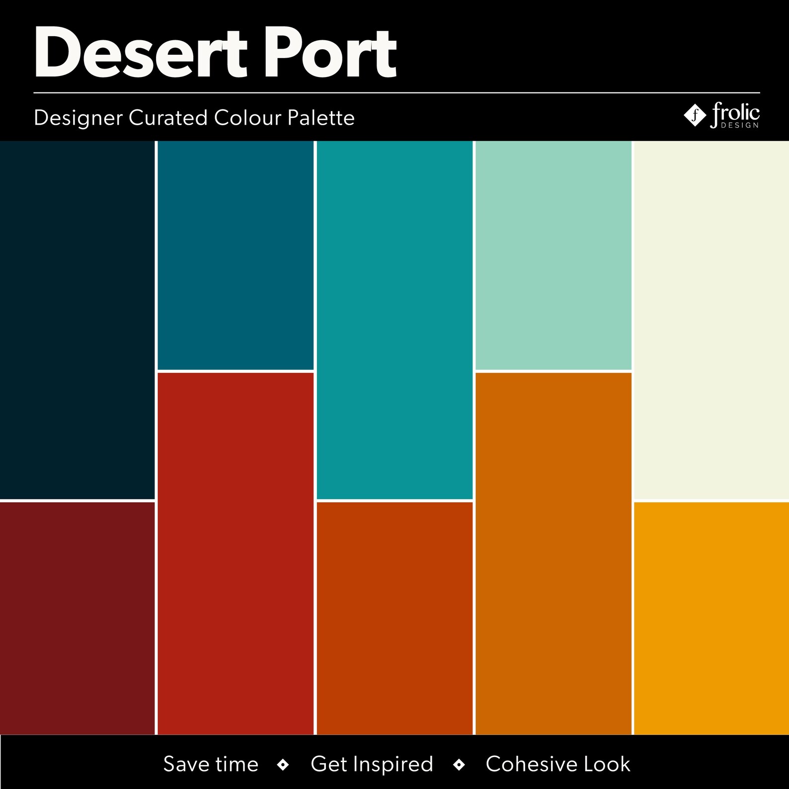 Desert Port Colour Palette - Etsy