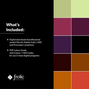 Autumn Twilight Colour Palette - Etsy