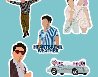 Niall Horan Sticker Pack Heartbreak Weather Jimmy Fallon Stickers