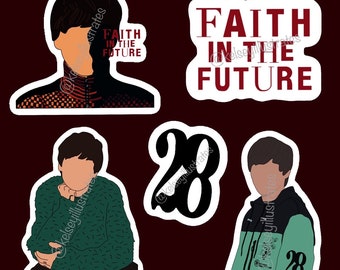 Confezione di adesivi Louis Tomlinson Faith In The Future da 28 adesivi