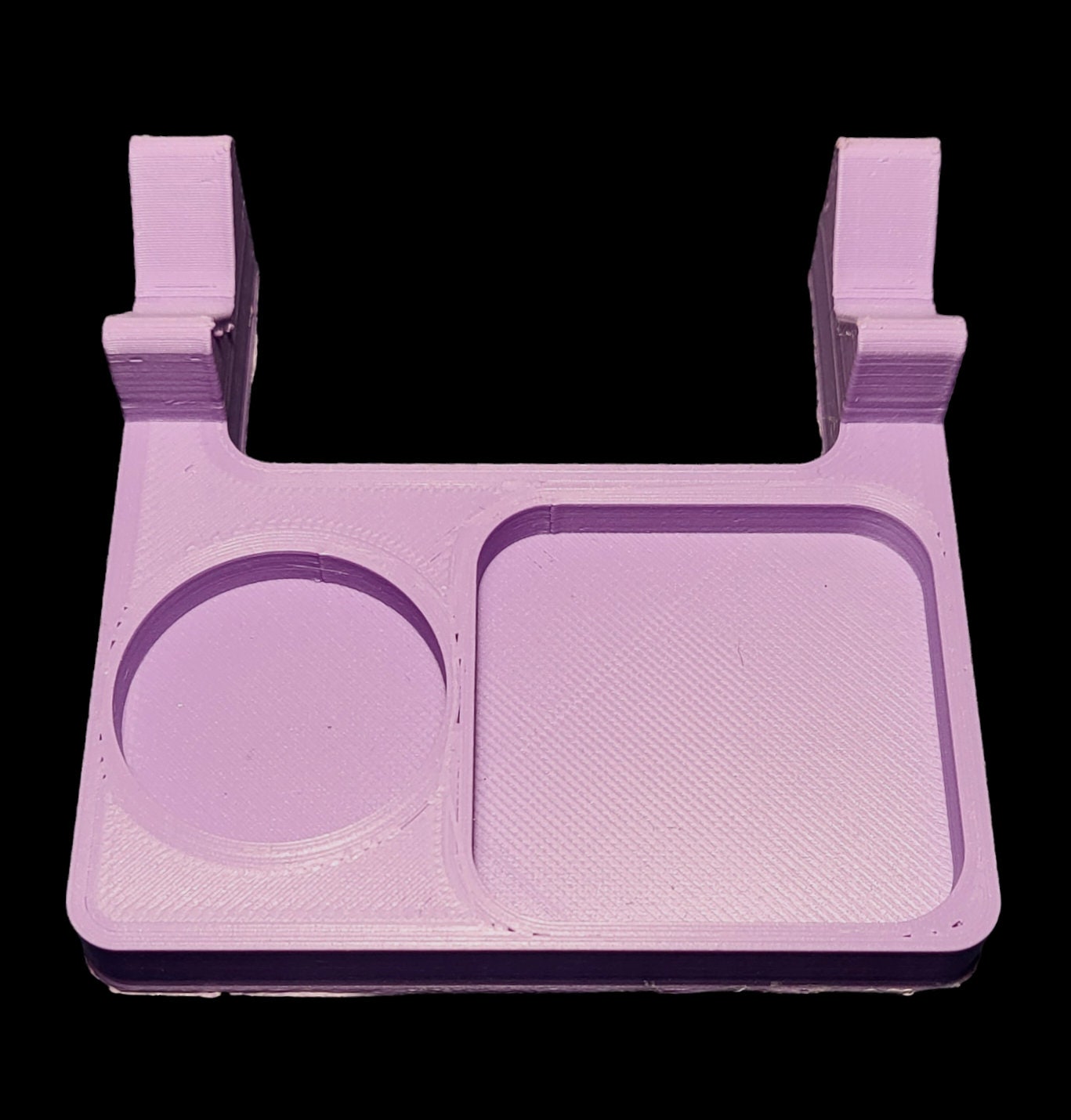 Silicone Dab Jars with Logo - 7 ml Silicone Pucks - Purple