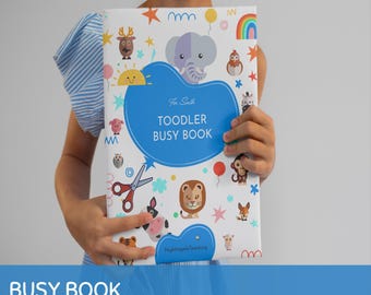 Toddler Learning Busy Book: Preschool Activity Binder (Digital Download)