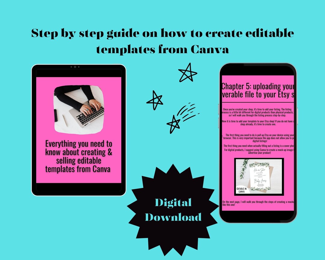 Step By Step Guide On How To Create Editable Templates From Etsy
