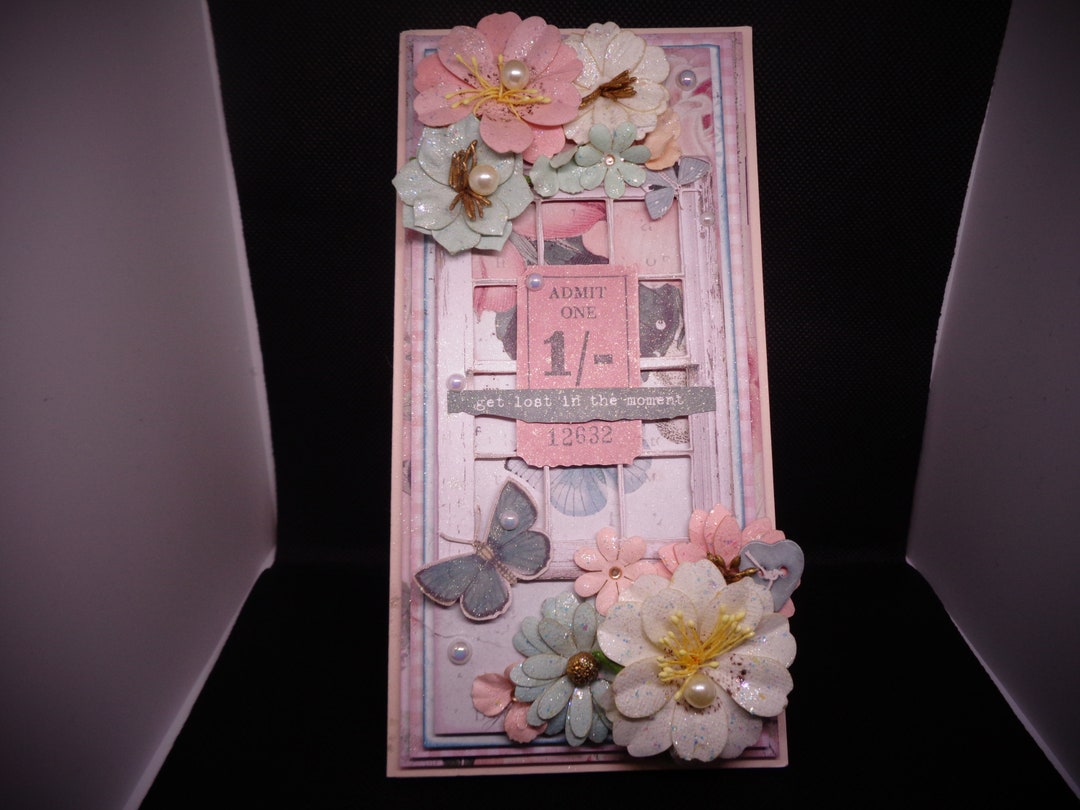 オーダー専用ページ Slimline All Occasion Handmade Greeting Card- 