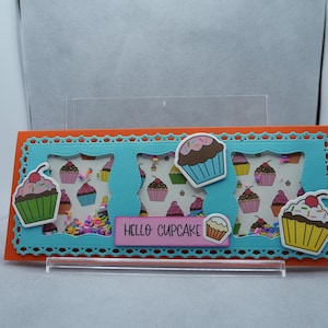Carte Hello Cupcake Shaker