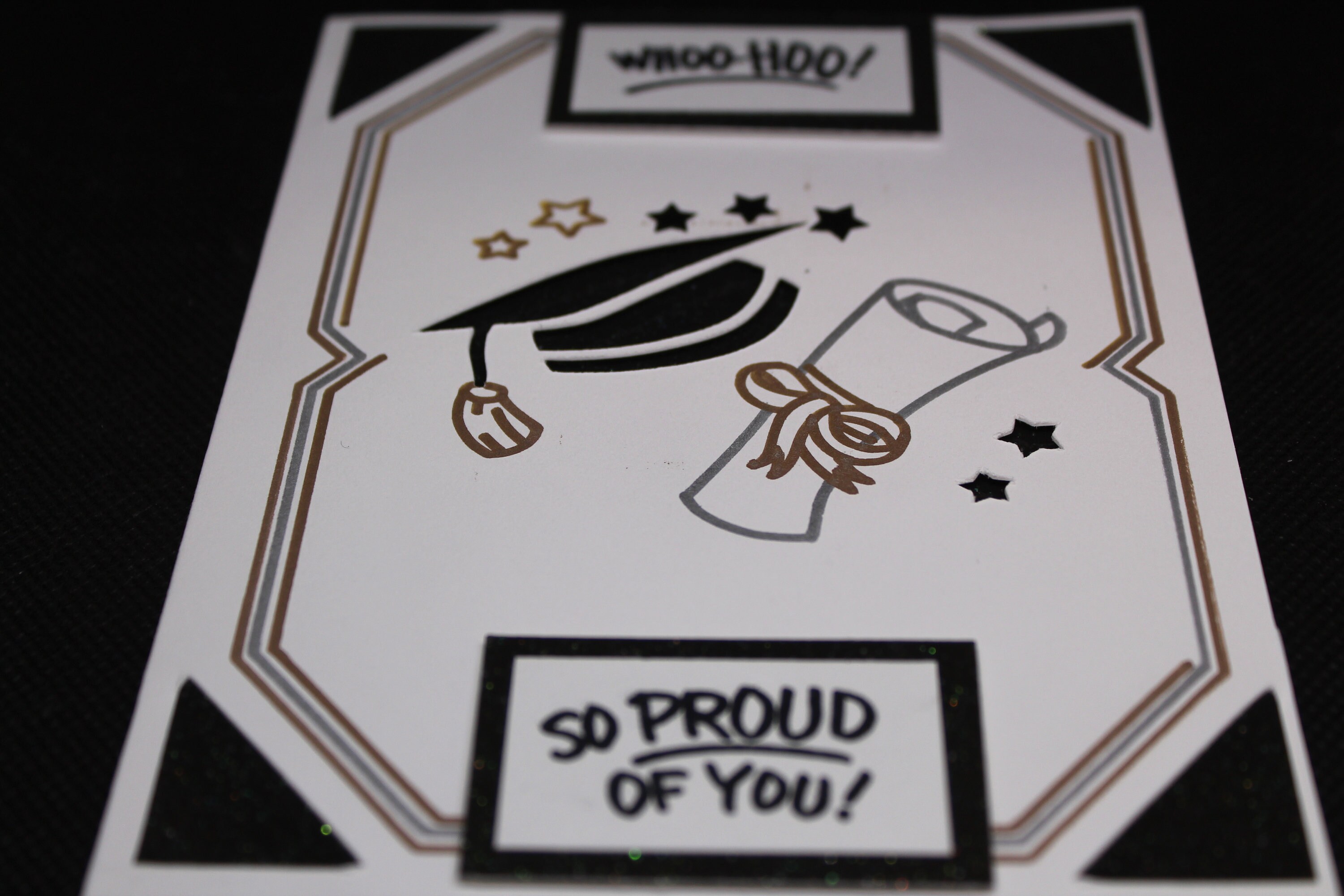Graduation Handmade Greeting Card- so Proud of You - Etsy