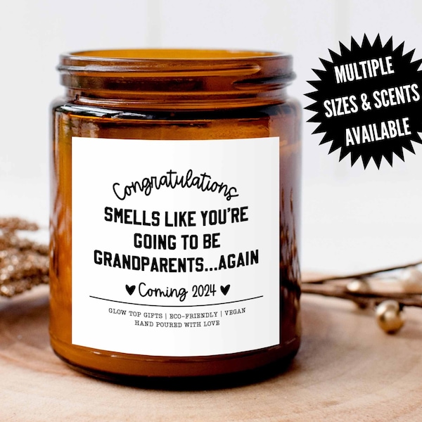 Pregnancy Reveal To Grandparents Etsy pregnancy-reveal-to-grandparents-etsy