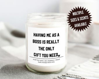 Funny Birthday Gift for Employee, Having Me as a Boss Only Gift You Need, Funny Coworker Gift, Gift for Employees,  Employee Christmas Gift