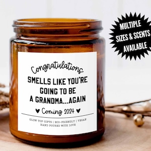 Pregnancy Announcement Gift for Grandma, You are Going To Be a Grandma Again, 2nd Pregnancy for Grandma, Baby Reveal, 2nd Baby Announcement