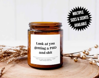 Gift for PHD Grad, College Grad Gift For Her, PhD Degree Graduate Gift, PhD Graduation Gift, PhD Congrats Gift, Graduation Gift for Friend