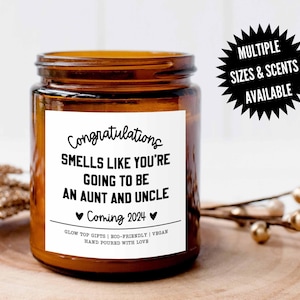 Pregnancy Announcement Gift for Aunt and Uncle, You are Going To Be An Aunt and Uncle, Pregnancy Announcement Baby Reveal, Baby Announcement