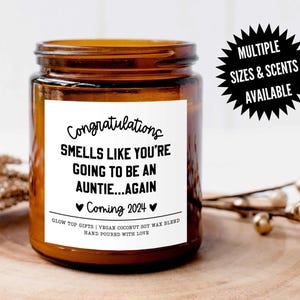 Pregnancy Announcement Gift for Aunt, You are Going To Be An Auntie Again, 2nd Pregnancy, Baby Reveal, 2nd Baby Announcement, Gift For Aunt