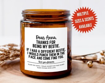 Benutzerdefiniertes Geschenk für Bestie, Danke, dass du mein Bestie-Geschenk bist, sarkastisches Geschenk für den besten Freund, lustiges Geschenk für den besten Freund, Geburtstagsgeschenk für den besten Freund