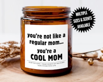 Funny Mom Candle, Gift for Mom, Birthday Candle, Mother's Day Gift for Mom, Gift from Daughter, Funny Gifts, Cool Mom, Mother's Day Candle