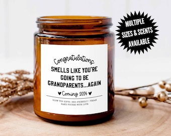Pregnancy Announcement Gift for Grandparents, You are Going To Be Grandparents Again, 2nd Pregnancy, Baby Reveal, 2nd Baby Announcement