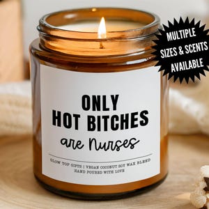 Nursing School Graduation Candle Gift, Funny Nursing Graduation Candle Gift New Nurse Gift, Gift for Nursing School Grad, Best Friend Gift