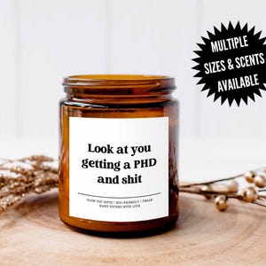 Gift for PHD Grad, College Grad Gift For Her, PhD Degree Graduate Gift, PhD Graduation Gift, PhD Congrats Gift, Graduation Gift for Friend